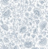Paisley Trail Midnight Blue by Seabrook Wallpaper NextWall Peel & Stick United States 30.75 20.87" 20.5" - Fabric Carolina -