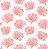 Coastal Coral Reef Vermillion by Seabrook Wallpaper NextWall Peel & Stick United States 30.75 10.43" 20.5" - Fabric Carolina -