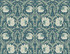 Pimpernel Floral Teal & Sandstone by Seabrook Wallpaper NextWall Peel & Stick United States 40.5 10.43" 27" - Fabric Carolina -