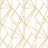 Quartz Geo Metallic Gold by Seabrook Wallpaper NextWall Peel & Stick United States 30.75 25.2" 20.5" - Fabric Carolina -