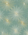 Starburst Geo Teal & Metallic Gold by Seabrook Wallpaper NextWall Peel & Stick United States 30.75 25.2" 20.5" - Fabric Carolina -