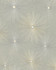Starburst Geo Silversmoke & Metallic Gold by Seabrook Wallpaper NextWall Peel & Stick United States 30.75 25.2" 20.5" - Fabric Carolina -