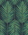 Tropic Palm Midnight Blue & Sea Green by Seabrook Wallpaper NextWall Peel & Stick United States 30.75 25.2" 20.5" - Fabric Carolina -
