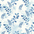 Woodland Walk Marine Blue by Seabrook Wallpaper NextWall Peel & Stick United States 30.75 20.87" 20.5" - Fabric Carolina -