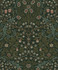 Victorian Garden Greenery by Seabrook Wallpaper NextWall Peel & Stick Netherlands 31.35 25.2" 20.9" - Fabric Carolina -