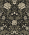 Honeysuckle Trail Ebony & Pavestone by Seabrook Wallpaper NextWall Peel & Stick Netherlands 31.35 25.2" 20.9" - Fabric Carolina -