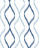 Ogee Ribbon Celtic Blue & Dewdrop by Seabrook Wallpaper NextWall Peel & Stick United States 30.75 12.6" 20.5" - Fabric Carolina -