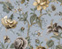 Sanibel Floral Trail Periwinkle by Seabrook Wallpaper NextWall Peel & Stick United States 30.75 16.6" 20.5" - Fabric Carolina -