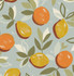 Fruit Toss Daydream Grey by Seabrook Wallpaper NextWall Peel & Stick United States 30.75 20.87" 20.5" - Fabric Carolina -