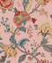 Kianna Jacobean Blush by Seabrook Wallpaper NextWall Peel & Stick United States 30.75 25.2" 20.5" - Fabric Carolina -