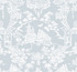 Garden Chinoiserie Blue Dusk by Seabrook Wallpaper NextWall Peel & Stick United States 40.5 25.2" 27" - Fabric Carolina -