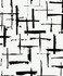Crosshatch Abstract Ebony & Eggshell by Seabrook Wallpaper NextWall Peel & Stick Netherlands 31.35 25.2" 20.9" - Fabric Carolina -