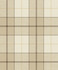 Altarinda Plaid Latte by Seabrook Wallpaper NextWall Peel & Stick Netherlands 31.35 12.6" 20.9" - Fabric Carolina -