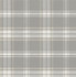 Sennehill Plaid Daydream Grey by Seabrook Wallpaper NextWall Peel & Stick United States 30.75 10.43" 20.5" - Fabric Carolina -