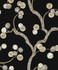 Woodland Whimsy Ebony & Gold by Seabrook Wallpaper NextWall Peel & Stick Netherlands 31.35 25.2" 20.9" - Fabric Carolina -