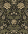 Honeysuckle Floral Prepasted Brown & Sage by Seabrook Wallpaper Etten Prepasted Wallcoverings Netherlands 57 25.2" 20.9" - Fabric Carolina -