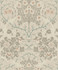 Victorian Garden Floral Prepasted Lunar Rock & Clay by Seabrook Wallpaper Etten Prepasted Wallcoverings Netherlands 57 25.2" 20.9" - Fabric Carolina -