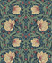 Pimpernel Garden Prepasted Bluestone & Clay by Seabrook Wallpaper Etten Prepasted Wallcoverings Netherlands 57 12.6" 20.9" - Fabric Carolina -