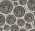 Monarch Greyscale by Seabrook Wallpaper Versace Volume 5 Germany 75.3 25.2" 27.5" - Fabric Carolina -