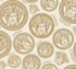 Monarch Foiled Ceiling by Seabrook Wallpaper Versace Volume 5 Germany 75.3 25.2" 27.5" - Fabric Carolina -