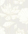 Viola Floral Metallic Coconut & Cream by Seabrook Wallpaper Piano Netherlands 57.5 25.2" 20.9" - Fabric Carolina -