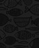 Cadence Fish Metallic Volcanic Black by Seabrook Wallpaper Piano Netherlands 57.5 25.2" 20.9" - Fabric Carolina -
