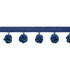 Florian Fringe Navy E12444 by Thibaut Trim Thibaut Trim Florian Fringe Navy E12444Trim TAPES & TRIMS VOL. 6 100% Recycled Polyester (UV) UNITED KINGDOM </p><p>Repeat: H: , V: 1.75 0.62 - Fabric Carolina -