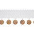 Bali Bead Snow White E12419 by Thibaut Trim Thibaut Trim Bali Bead Snow White E12419Trim TAPES & TRIMS VOL. 6 100% Recycled Polyester (UV), Acacia Wood UNITED KINGDOM </p><p>Repeat: H: , V: 1.62 2.25 - Fabric Carolina -