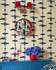 HI HATS Indigo Wallpaper (WP30235) by Mind The Gap | WP30235 | JAZZ LIVE | 1 roll x 52 x 1000 cm / 20.5 x 393.7in | 0.52m / 20.5in | 1000 cm / 393.7in | 5.20sqm / 55.9sq ft | 50cm / 19.6in | Beige, Indigo | Non-woven Satin | Paste the wall | 1 roll in a box | Fabric Carolina | https://www.fabriccarolina.com/