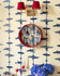 HI HATS Indigo Wallpaper (WP30235) by Mind The Gap | WP30235 | JAZZ LIVE | 1 roll x 52 x 1000 cm / 20.5 x 393.7in | 0.52m / 20.5in | 1000 cm / 393.7in | 5.20sqm / 55.9sq ft | 50cm / 19.6in | Beige, Indigo | Non-woven Satin | Paste the wall | 1 roll in a box | Fabric Carolina | https://www.fabriccarolina.com/