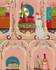 FANCY TRIP Dusty Pink Wallpaper (WP20777) by Mind The Gap | WP20777 | ORIENT EXPRESS | 1 roll x 52x900 cm / 20.47x354.33in | 0.52m / 20.5in | 9m / 354in | 4.68sqm / 50sq ft | 100cm / 39.3in | Black, Blue, Green, Pink, Red, Brown | Non-woven Textured | Paste the wall | 1-roll in a box | Fabric Carolina | https://www.fabriccarolina.com/