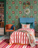 VENETIAN ORNAMENT Green Wallpaper (WP20768) by Mind The Gap | WP20768 | ORIENT EXPRESS | 1 roll x 52x900 cm / 20.47x354.33in | 0.52m / 20.5in | 9m / 354in | 4.68sqm / 50sq ft | 70cm / 27.5in | Green, Yellow, Red, Burgundy | Non-woven Textured | Paste the wall | 1-roll in a box | Fabric Carolina | https://www.fabriccarolina.com/