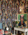 HARMONY Dark Wallpaper (WP20614) by Mind The Gap | WP20614 | WOODSTOCK '69 | 3 rolls x 52x300 cm / 20.5x118.1 in | 0.52m / 20.5in | 3m / 118in | 4.65sqm / 50sq ft | 100cm / 39.3in | Black, Blue, White, Green, Orange, Brown, Purple | Non-woven Satin | Paste the wall | 3-rolls in a box | Fabric Carolina | https://www.fabriccarolina.com/