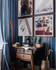 KATALIN STRIPE Seaport Blue Wallpaper (WP30070) by Mind The Gap | WP30070 | SUNDANCE VILLA | 1 roll x 52x1000 cm / 20.5x393.7 in | 0.52m / 20.5in | 10m / 393.7in | 5.20sqm / 55.9sq ft | 52cm / 20.5in | Taupe, Indigo | Non-woven Satin | Paste the wall | 1-roll in a box | Fabric Carolina | https://www.fabriccarolina.com/