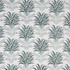 Beyond The Palms Teal 4005911004 by Carole Exclusive Designer Verdant Vision Base: 75% COTTON, 25% LINEN Embr: 100% VISCOSE INDIA 15" V , 17 3/8" H 51 1/2*" Carole Fabrics Fabric - Swanky Fabrics -