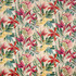 Colorful Oasis Red by Carole Designer Fabric Sunlit Serenity 55% LINEN, 45% COTTON INDIA 51,000 Wyzenbeek Double Rubs 18 1/2" V , 27"  H 54" Carole Fabrics Fabric - Swanky Fabrics -