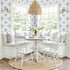 Sari Ocean Blue AG60402 by Seabrook Designs Wallpaper Bali Tropical Heavyweight Paper United States 60.75 sq ft 27" Seabrook Wallpaper - Fabric Carolina -