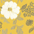 Rue De Seine Off White on Yellow AT34140 by Anna French Wallpaper