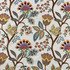 Yearwood Multi by Magnolia Designer Fabric Required Minimum Quantity Purchase: 2 yards Content: 60% LINEN, 40% COTTON Origin: INDIA Performance: Repeat: Horizontal: 16.75 and Vertical: 15 Width: 50.5 EMB Uses: Bedding, Drapery, Upholstery