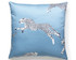 Leaping Cheetah Pillow 22 X 22 - Cloud Nine SCCHEETPILL0004 by Scalamandre Pillow