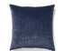 Strie Velvet Pillow 22 X 22 - Ink VWSTRIEPILL0006 by Scalamandre Pillow