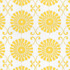 Sun Garden Embroidery Yellow W716033 by Thibaut Fabric
