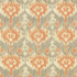 Escante Orange by Kasmir Fabric 5063 100% Cotton
 USA </p><p>Repeat: Horizontal: 13 4/8 inches and Vertical: 27 inches 54 - Fabric Carolina -