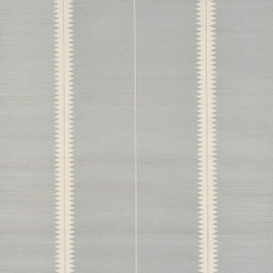 Bristle Stripe Sisal Mineral 5016740 by Schumacher Wallpaper - Fabric ...