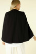 Black Cape Jacket Black Cape Jacket