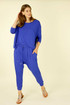 Cobalt Bamboo Slouch Pant