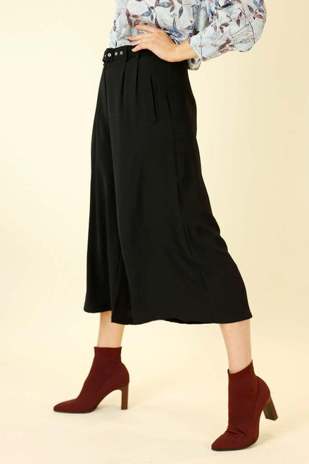 Black Euro Paperbag Culotte - SALE