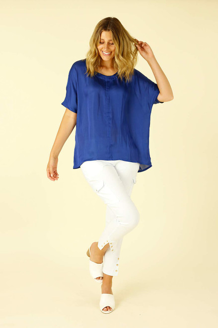 Cobalt Silky Tee
