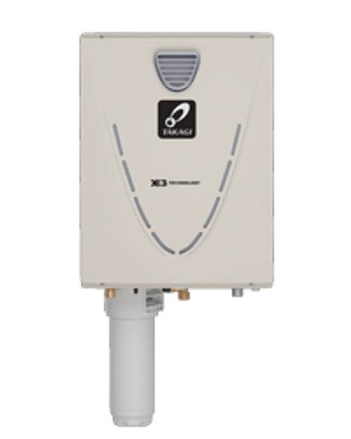 Takagi TK-340X3-NEH - 180,000 BTU Natural Gas Outdoor Condensing Ultra-Low NOx w/X3™ Technology