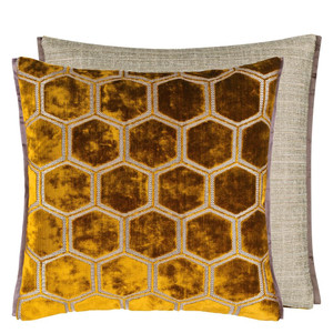 Manipur Ochre Cushion